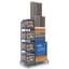 HeatShield 44pc Ready To Hang Shade Sail & Roller Shade Combo Rack Pallet Chocolate Sandstone Coffee Storm — thumbnail 2 of 2