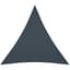 Coolaroo 16'5" Premium Triangle Shade Sail Kit Slate — thumbnail 2 of 2