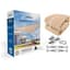 Coolhaven 12' Triangle Shade Sail Kit Sahara — thumbnail 2 of 2