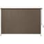 HeatShield 6' x 7' Outdoor Roller Shade 95% UV Block Wand Operated Chocolate — thumbnail 2 of 2