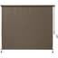 HeatShield 8' x 7' Outdoor Roller Shade 95% UV Block Wand Operated Chocolate — thumbnail 2 of 2