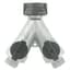 Gilmour Zinc Dual Y w Shut Off Valves — thumbnail 2 of 2