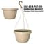 Grower Select 10.50 Combo Pot With Dish Mocha 50/CS 40CS/PL — thumbnail 2 of 2