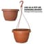 Grower Select 10.50 Combo Pot With Dish Clay 50/CS 40CS/PL — thumbnail 2 of 2