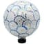 Gardener Select 10" White Inlay Glass Mosaic Garden Globe — thumbnail 2 of 2