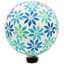Gardener Select 10" Mosaic Blue Glass Garden Globe — thumbnail 2 of 2