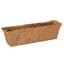 Gardener Select 24" Coco Liner for Plaid Window/Deck Planter #GSALWN1668 12/CS — thumbnail 2 of 2