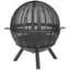 Gardener Select 34.25"x32.4"x33.2" Tree Branch Fire Ball Black .8mm Steel with Poker — thumbnail 2 of 2