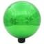 Gardener Select 10" Metallic Green Orb Glass Garden Globe — thumbnail 2 of 2