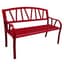Gardener Select 4' Contemporary Bench Red Iron — thumbnail 2 of 2