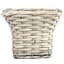 Gardener Select 7" Grey Wood Square Flower Basket Planter 6/CS — thumbnail 2 of 2