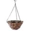 Gardener Select 12" Hanging Basket Round Brown Wicker 3 Strand Hanger 12/CS — thumbnail 2 of 2