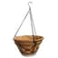 Gardener Select 12" Black Round Plaid Bucket Hanging Basket 12"wx6"h 6/CS — thumbnail 2 of 2