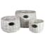Gardener Select 3pc Light Grey Wood Short Round Basket Planter 6/CS — thumbnail 2 of 2