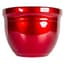 Gardener Select 15" Madison Metallic Red Planter 15.35"x15.35"x11.22" 6/CS — thumbnail 2 of 2