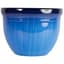 Gardener Select 15" Madison Drip Blue Planter 15.35"x15.35"x11.22" 6/CS — thumbnail 2 of 2