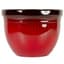 Gardener Select 15" Madison Drip Red Planter 15.35"x15.35"x11.22" 6/CS — thumbnail 2 of 2