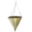 Gardener Select 12" Plastic Cone Hanging Basket Tan/Light Green/Green 20/CS — thumbnail 2 of 2