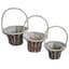 Gardener Select 3pc Leaf Rope Rattan Basket Set 8/CS — thumbnail 2 of 2