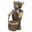 Gardener Select 10" Medium Brushwood Bear Topiary 6/CS — thumbnail 2 of 2
