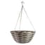Gardener Select 14"' Round Mix Color Plastic Hanging Basket with Chain Hanger 24/CS — thumbnail 2 of 2