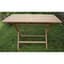 Gardener Select Teak Folding Table Rectangular — thumbnail 2 of 2