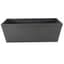 Gardener Select 19" Rectangle Balcony Planter Grey — thumbnail 2 of 2