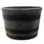 Gardener Select 14" Whiskey Brl Round Planter 12/CS — thumbnail 2 of 2