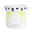 Gardener Select 4" Zinc Paint Pattern Planter Yellow 3.9"x3.9"x3.7" — thumbnail 2 of 2