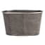 Gardener Select 10" Zinc Oval Planter Brown with White Dot 9.5"x5.7"x5.5" — thumbnail 2 of 2