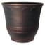 Grower Select 20.00 Scalloped Flare Planter Vintage Copper 11.1gal Soil Vol 11/CS - 20in OD x 16in T — thumbnail 2 of 2