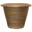 Grower Select 20.00 Rattan Rolled Rim Planter Antique Brass 12/CS — thumbnail 2 of 2