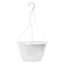 Grower Select 13.00 Delta Smooth Hanging Basket with Hanger White 2.8gal 34/CS - 13in OD x 8in H x 8.4in BD — thumbnail 2 of 2