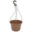 Grower Select 12.00 Twist Hanging Basket 2.32gal With 4-Strand Plastic Hanger Brown 50/CS — thumbnail 2 of 2
