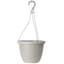 Grower Select 13.00 Everest Hanging Basket, With 22in Hanger, Cotton White, 64 per Case, 12.99n OD x 7.48in H, 2.8 Gallon — thumbnail 2 of 2
