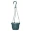Grower Select 06.00 Bella Hanging Basket With Hanger Green 46/CS, 6in OD x 4.4in H x  4.0in BD" , 1.2 Liters, 0.3 Gallons — thumbnail 2 of 2