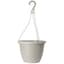 Grower Select 10.00 Everest Hanging Basket, With 18in Hanger, Cotton White, 70 per Case, 10.08in OD x 6.99in H, 1.5 Gallon — thumbnail 2 of 2