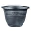 Grower Select 14.00 Kacey Planter Silver Wash 18 Liter 4.76gal 24/CS - 15.98in OD x 11.22in H — thumbnail 2 of 2
