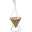 Grower Select 12.00 Round Cone Grass Hanging Basket w/ Wire Hanger 20/CS — thumbnail 2 of 2