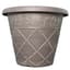 Grower Select 12.25 Lattice Pot ACP Aged Cappuccino 40/CS 41CS/PL — thumbnail 2 of 2