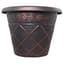 Grower Select 12.25 Lattice Pot Black / Copper 40/CS 41CS/PL — thumbnail 2 of 2