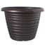 Grower Select 13.00 Stout Round Full Rings Copper Brush on Black 2.94gal 15/CS - 13.3in OD x 9.5in H x 8in BD — thumbnail 2 of 2