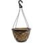 Grower Select 14.00 Cocolined Lattice Hanging Basket With Hanger, Gold, 20 per Case, 14in H x 8in H, 3 Gallon — thumbnail 2 of 2