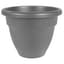 HC 12" Caribbean Planter Warm Gray — thumbnail 2 of 2