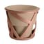 HC 4" Curio Planter Artisan Taupe w/ Copper Stand — thumbnail 2 of 2