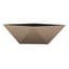 HC 8" Deco Faceted Bowl Artisan Taupe — thumbnail 2 of 2