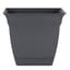 HC 6" Eclipse Square Planter Warm Gray — thumbnail 2 of 2