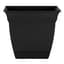 HC 12" Eclipse Square Planter Black — thumbnail 2 of 2