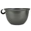 HC 12" Metallic Hanging Basket Pewter — thumbnail 2 of 2