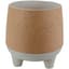 HC 8" Orion Pot Muted Clay/Birch — thumbnail 2 of 2